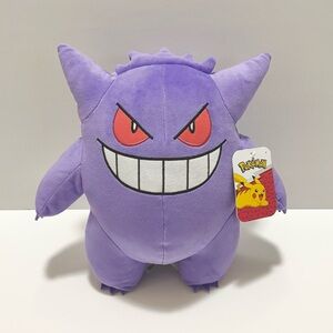 Pokemon Gengar Purple 10 Inch Plush Toy NWT Jazwares